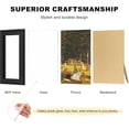 thumbnail image 7 of Picrit 5x7 Picture Frame with Real Glass Front and Black Backing, Wall Mount and Tabletop Display for Home and Office Decor, 7 of 7