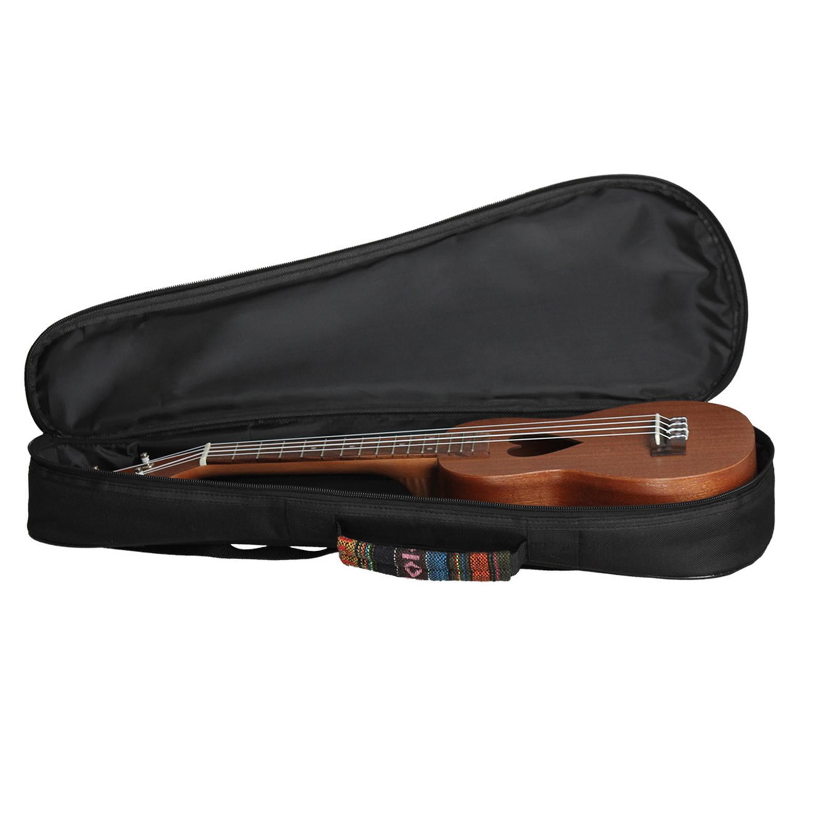 Ukulele Case Protective Bag Music Accessory with an Adjustable Shoulder Strap for Musicians School Performances