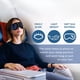 thumbnail image 5 of Antifaz de seda para dormir para hombres y mujeres, cómodo antifaz suave para ojos que funciona con cada posición de siesta, bloquea la luz., 5 of 5