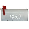 VWAQ Mailbox Numbers Personalized Decal Set