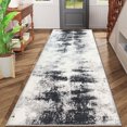 thumbnail image 2 of 2x6 FT Kitchen Runner Rugs Non Skid Washable, Faux Wool Rug Runners for Hallways Bathroom Carpet Runner, Soft Indoor Modern Floor Rug for Entryway Laundry Room, 2 of 11