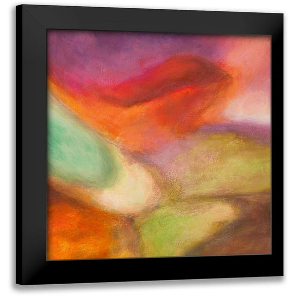Demos, Jean-Luc 12x12 Black Modern Framed Museum Art Print Titled - Nirvana II