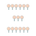 thumbnail image 3 of sweethay Paquete de 3 colgadores portátiles giratorios de 360 ​​grados, elegantes, redondos, autoadhesivos, para pared, sin taladro, gancho Rosa claro 5piezas sweethay CBP312438, 3 of 6