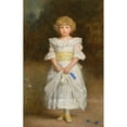 thumbnail image 2 of Sir John Everett Millais 17x24 Gold Ornate Framed and Double Matted Museum Art Print Titled - Portrait of Dorothy Lawson (1891), 2 of 4
