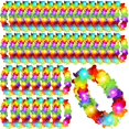 thumbnail image 1 of Collar LED hawaiano Sherr con forma de leis, 48 unidades, colores, 85 cm, 1 of 6