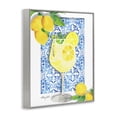 thumbnail image 2 of Stupell Industries Coastal Mediterranean Limoncello Drink Gray Framed Giclee Art, 24 x 30, by Hillary Holt, 2 of 7
