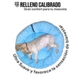 thumbnail image 4 of Cama Antiestres Chica Azul Lunics Cama CH Peluche Azul, 4 of 6
