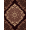 Red, Pattern 4, variant on ODIKA 6' x 9' Machine Washable Non-Slip Area Rug, antique floral High Traffic Rug, Red, 1293801