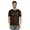 Brown, variant on Inkmeso Raglan Short Sleeves Tshirt For Men's Graphic Quote "Cat Man." Tee Shirt For Cat Lover