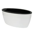 thumbnail image 1 of Lazy Flower Pot  Rectangular Window Sill With Visible Water Level  Plastic Vegetable Pot  Medium Suction Basin, 1 of 15