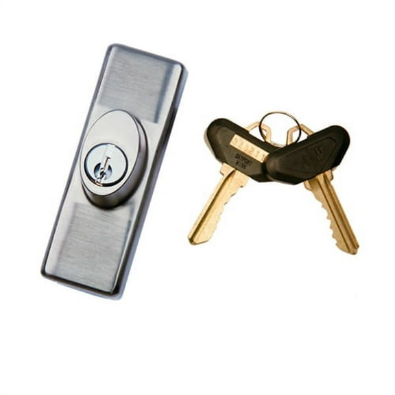 Andersen Anvers Style Exterior Keyed Lock with Keys Right Hand in Satin Nickel