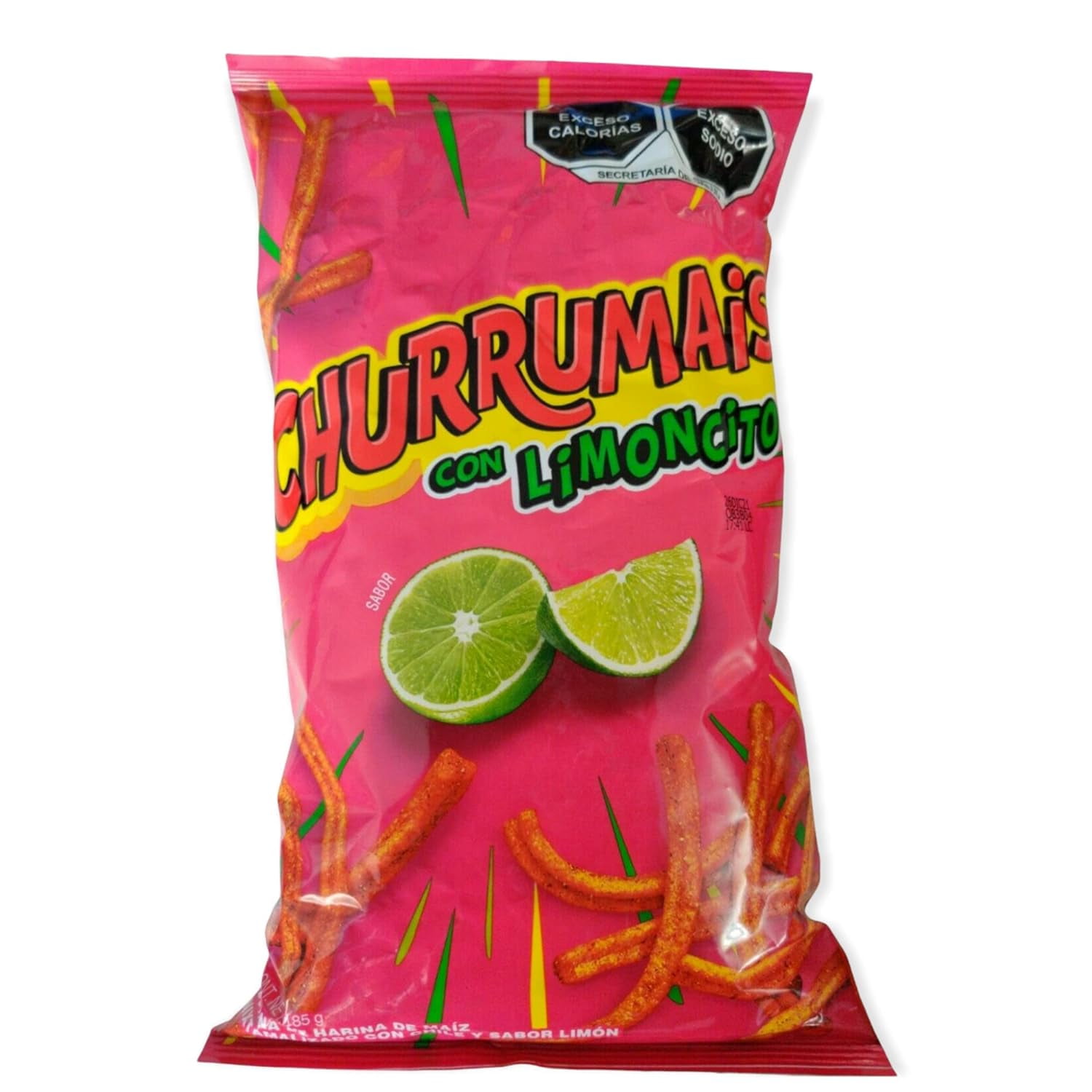 Sabritas Churrumais Con Limoncito (3 Pack) 6.52 oz