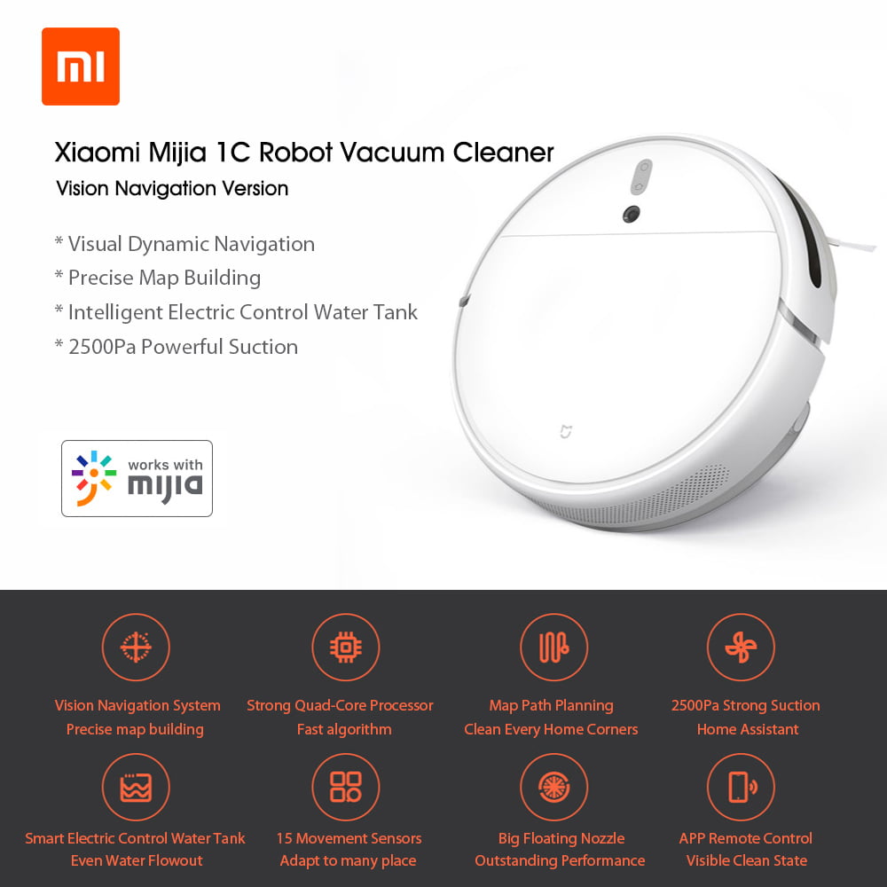Робот пылесос xiaomi robot vacuum как настроить. Mijia 1c робот пылесос. Робот-пылесос Xiaomi Mijia 1c Vacuum Cleaner. Пылесос Xiaomi Mijia 1c. Робот-пылесос Xiaomi Mijia Robot Vacuum Cleaner 1c.