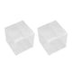 thumbnail image 1 of EeaseMX 50 cajas transparentes para guardar macarrones individuales, de plástico, para empacar dulces, suministros para fiestas, dulces, chocolates, galletas, donuts., 1 of 7