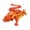 Red, variant on Articulated Dragon 3D Printed Mythical Figure with Realistic Eyes Multi-Jointed Flexible Serpent for Desktop Display and Sensory Relief Office Ornament Multicolor