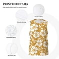 thumbnail image 3 of Pofeuu Rose Flowers Print Basketball Jersey, Shirts for Men Youth Basketball Jersey Crew Neck-Small, 3 of 6