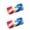 B, variant on 250th Anniversary Patriotic Butter Squishys Stress Ball, 4th of July Decompression Slow Rising Squishies, Fidget Toys, Memorial Day Decor Gifts for Adults, 1PCS