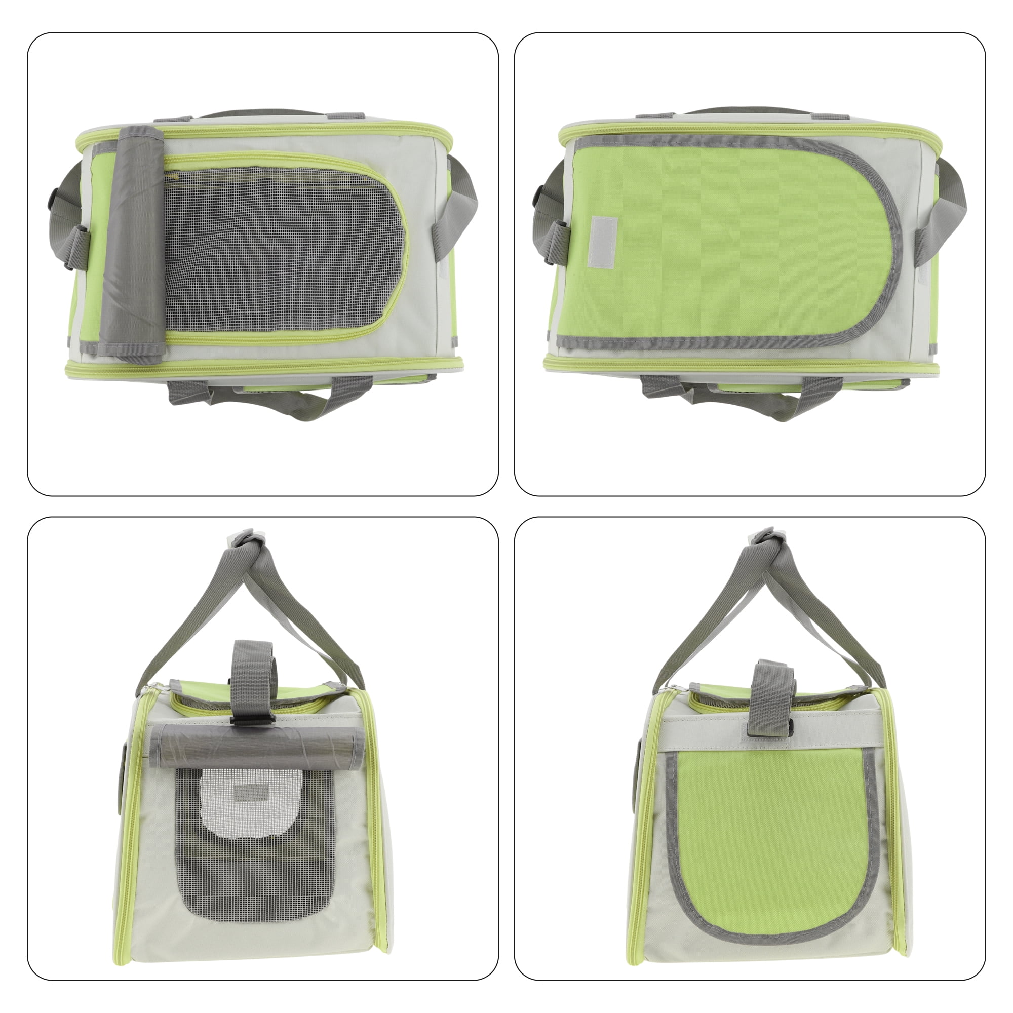 Unique Bargains Pet Carrier Bag Foldable Transport Box for Cats and Small Dogs