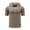 #04 Brown 【Mix & Match: Choose Your Favorites】, variant on Men's Hoodie Solid Color Casual Short Sleeve Hooded Pullover, Cotton Polyester Rayon Spandex Blend, Relaxed Fit for Daily Wear Workout Streetwear | Zenithor,Black L