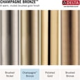 thumbnail image 6 of Delta Ashlyn 17 Series Dual-Function Shower Faucet Set with In2ition 2-in-1 Dual Shower Head with Handheld Spray, Gold 2-Handle Valve Trim Kit, Champagne Bronze (Valve Not Included), 6 of 8