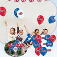 thumbnail image 1 of Ensemble de Ballons de Célébration du Jubilé Royal, Lot de 12 Ballons de 12 Pouces Rouges Blancs Bleus en Latex, Décorations de Fête de Rue pour Anniversaire Ou Célébrations Nationales, à l'Hélium Ou à Air, Usage Intérieur Extérieur, 1 of 9
