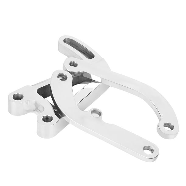 Soporte de bomba de dirección de automóvil, soporte de dirección de motor asistida de aleación de aluminio pulido Soporte de montaje de bomba de dirección asistida Rendimiento de primer nivel