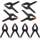 thumbnail image 1 of Pcs Spring Clamp, Black Plastic Spring Clamps Extra Strength Grip Clips Textured Handles Clamp DIY Tools (3.5 Inch), 1 of 5