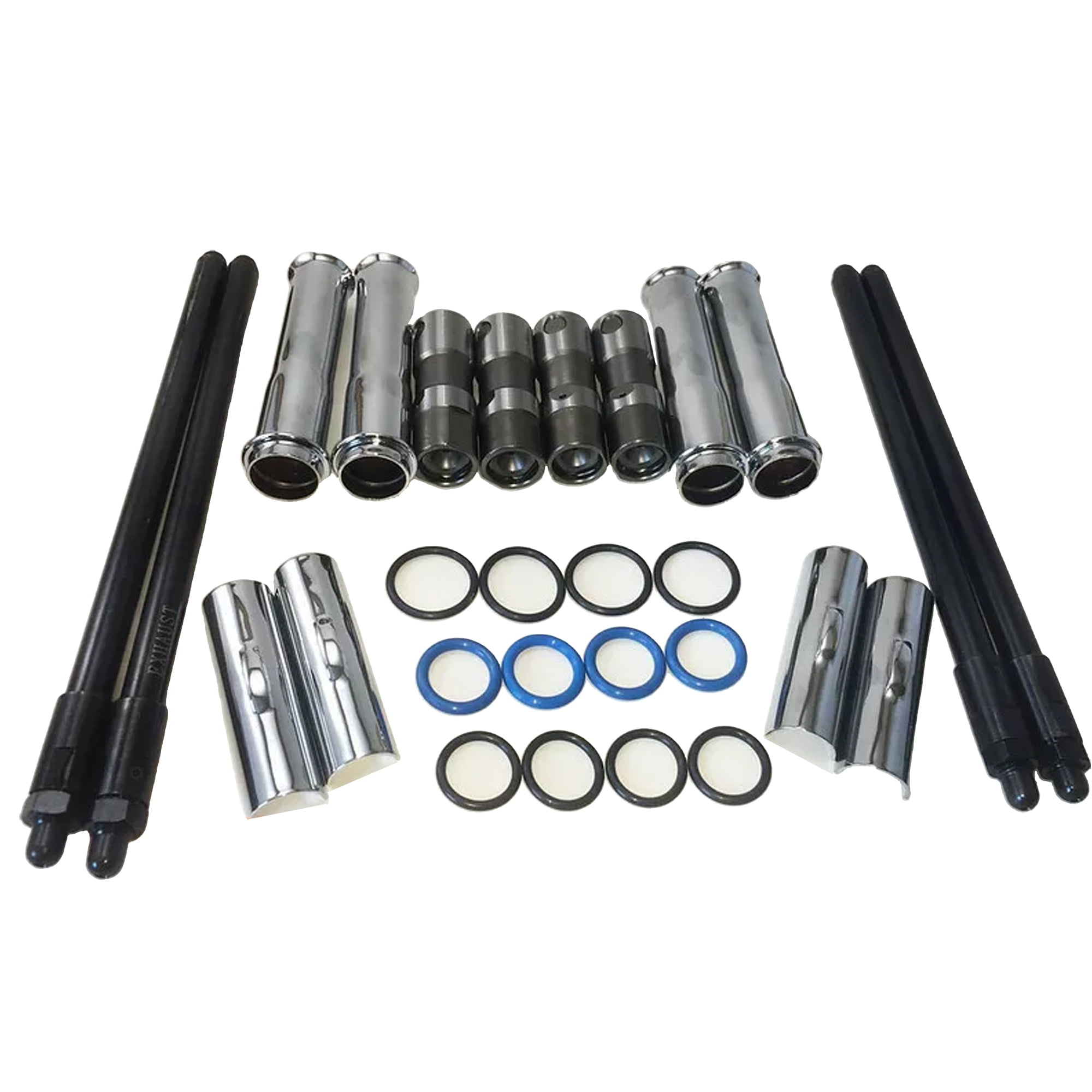Harley Twin Cam 99 15 Adjustable Pushrods and Push Rod Covers and Lifters NEW