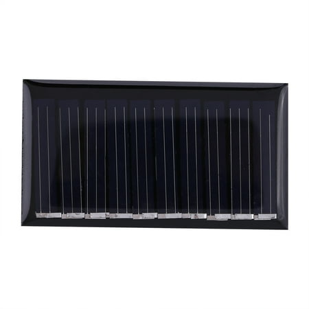 

10pcs Portable 5V 25MA 0.125W Polysilicon Solar Panel Charging Module Power Supply For Lamps