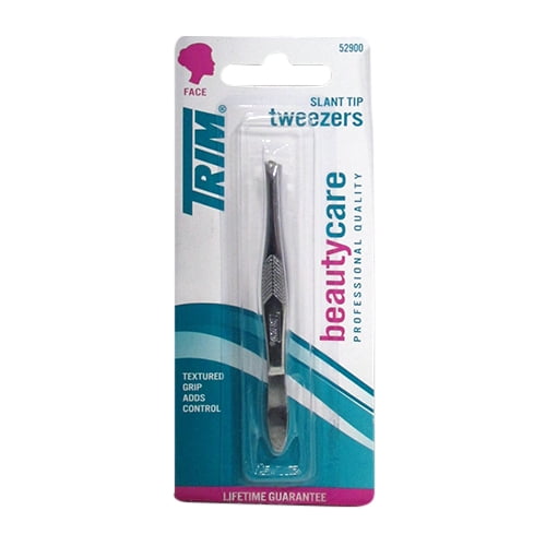 Trim Beauty Care Slant Tip Tweezers - 1 Ea