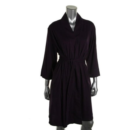 Jockey - Jockey Womens Cotton 3/4 Sleeve Long Robe - Walmart.com