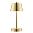 thumbnail image 2 of SAFAVIEH Laita 10 in. Modern Minimalism Table Lamp, Brass Gold, 2 of 6