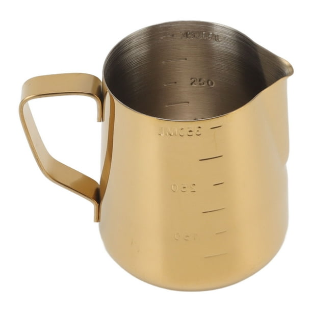 Pichet à Mousse De Lait Watchget En Acier Inoxydable Blanc - Accessoire Machine à Café Pichet Cappuccino