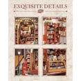 thumbnail image 4 of Kit de biblioteca para casa de muñecas en miniatura, lindo y divertido, Nook Jack's, 4 of 7