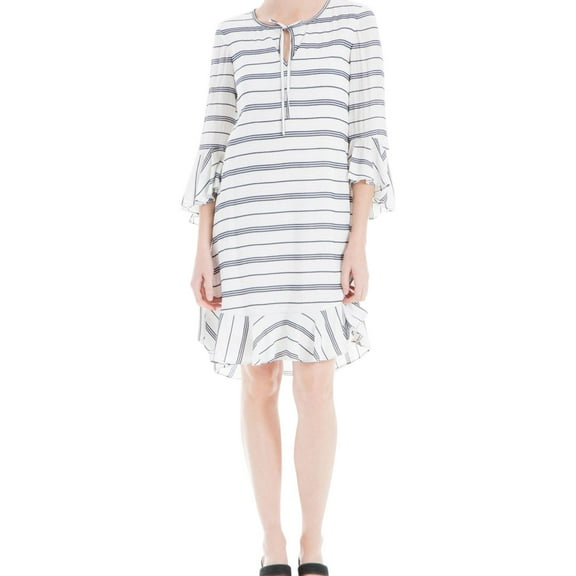 Max Studio London Womens Woven A-Line Dress
