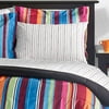Multi-Colored Bright Stripe Sheet Set