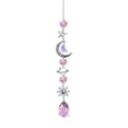 thumbnail image 1 of Colgante de Cristal Atrapasol Xiying - Juego de 5 Piezas con Diseño de Estrella y Corazón Doble, Cuentas Puntiagudas Plateadas para Jardinería, Manualidades y Decoración de Ventanas de Dormitorios, 1 of 1