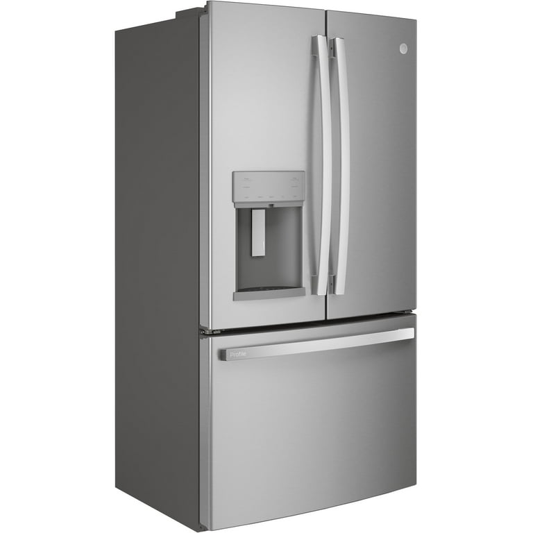 Ge Profile Pfe28k Profile 36 Wide 27.7 Cu. Ft. French Door Refrigerator Stainless Steel