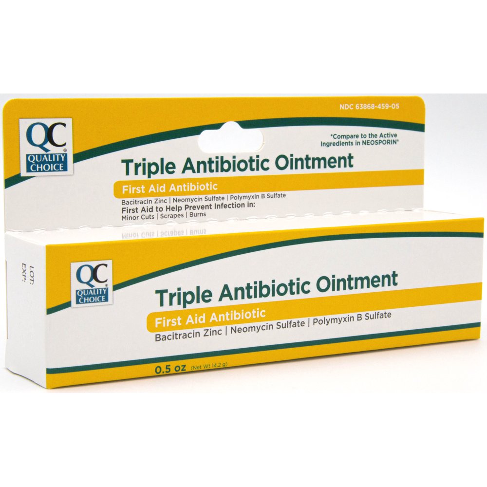 Quality Choice Triple Antibiotic Bacitracin, Neomycin, Polymyxin