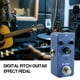 thumbnail image 3 of Efector de instrumentos M-VAVE DIG PITCH Pedal de efectos de guitarra con True Bypass 9 Tipos de cambio de tono Carcasa de aleación de zinc Mini tipo único Tomshoo  Efector de instrumentos, 3 of 3