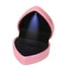 thumbnail image 1 of Caja para Anillos de Compromiso Yinane en Forma de Corazón Rosa Porta Anillos, 1 of 8