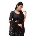 thumbnail image 5 of Ethnic Asia Net Embroidered Stone Work Saree Unstitched Blouse, 5 of 5