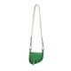 thumbnail image 2 of Bolso de hombro con solapa para mujer, de piel sintética, fácil de limpiar, moderno, ajustable. Verde, 2 of 9