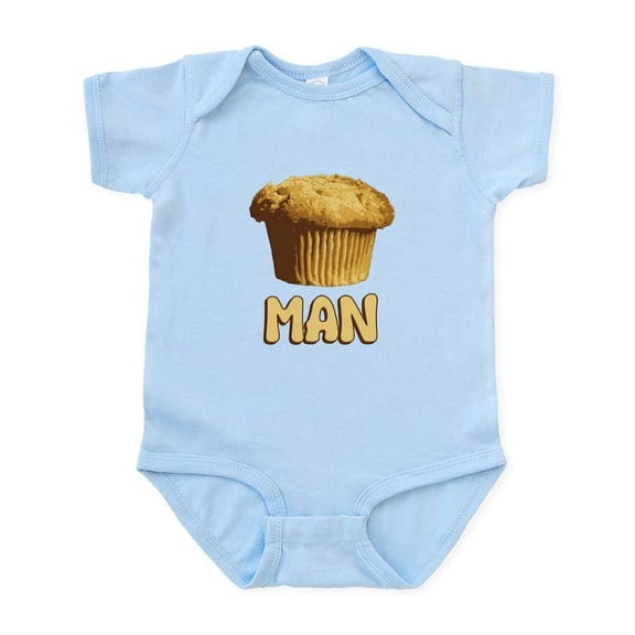 CafePress - Muffin Man T Shirt Infant Bodysuit - Baby Light Bodysuit, Size Newborn - 24 Months