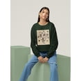 thumbnail image 2 of The Ornithologists Dream I Sweatshirt Women -Naomi McCavitt Designs, Female Medium, 2 of 4
