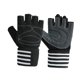 thumbnail image 1 of 2 piezas de guantes de entrenamiento negros transpirables antideslizantes accesorios guantes de ejercicio para L, 1 of 8