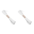 thumbnail image 2 of Shengyu 30M Paper Wrapping Rope Twine Thread Gift Packing DIY Art Decoration white 2Set, 2 of 6
