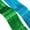 Green+Blue, variant on Benehair Hair Tinsel 48" 400 Strands Sparkling Party Tinsel Hair Extensions Highlights Dark Blonde Synthetic Hair Streak Bling