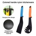 thumbnail image 3 of Handle Nylon Kitchenware Set of 2 Pieces Non-Stick Pot Household Soup Spoon Spatula Kitchen Cooking Tools, 3 of 5