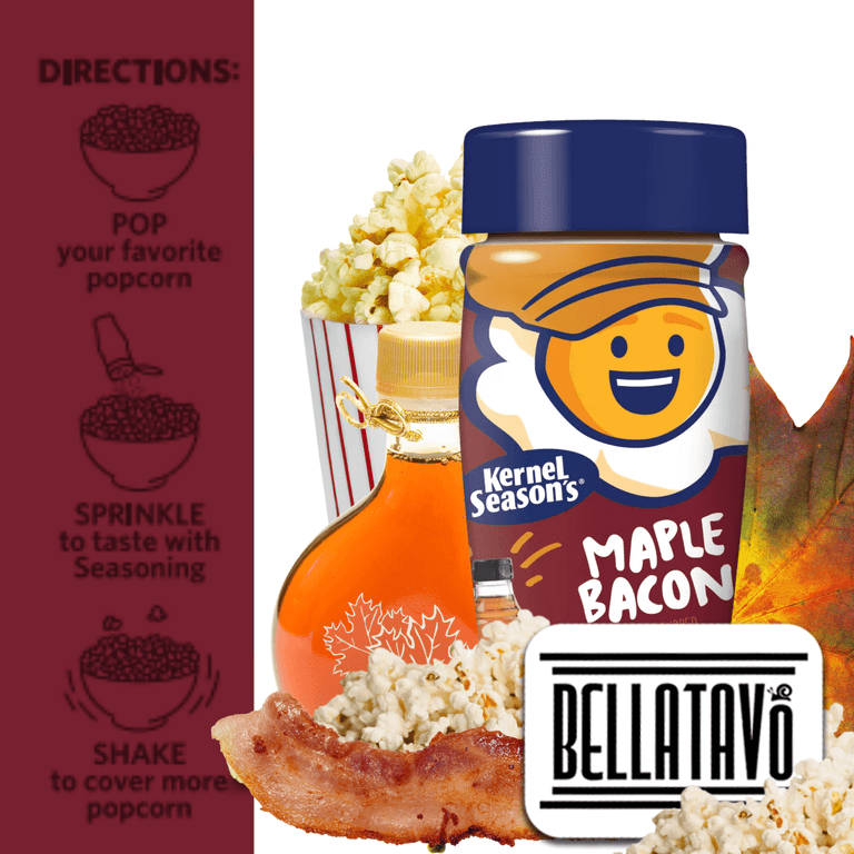 Maple Bacon BBQ Popcorn Seasoning – Amish Country Store